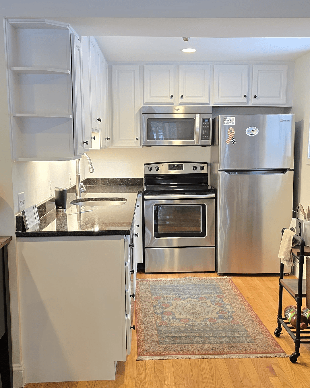 After — real Top Notch cabinets refinishing project