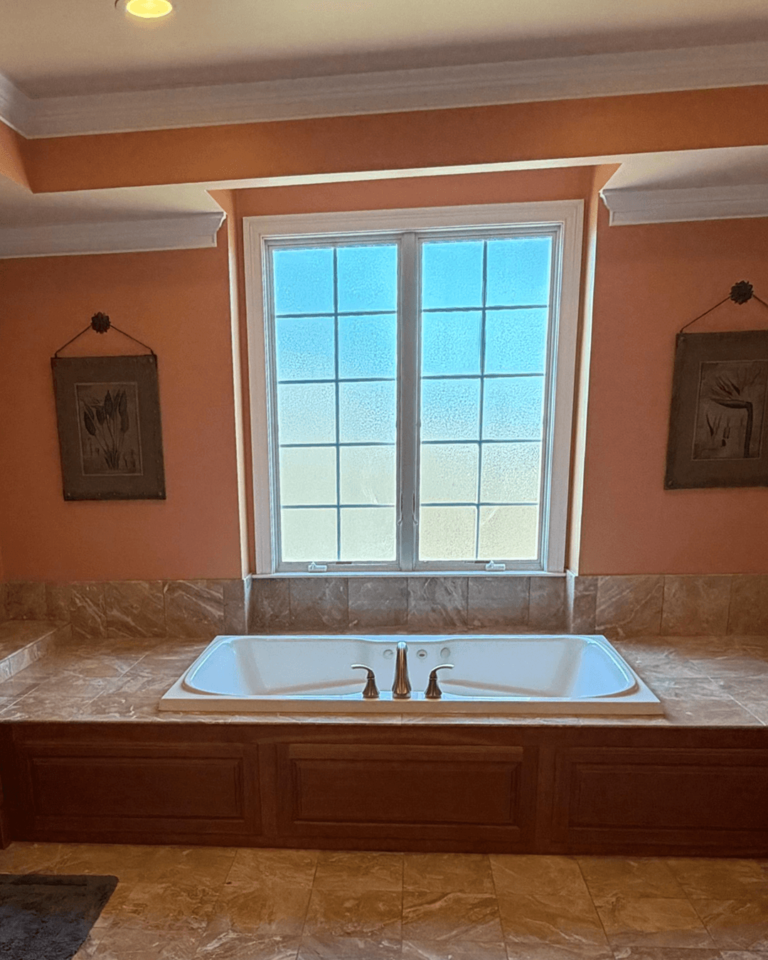 Before — real Top Notch interior painting project